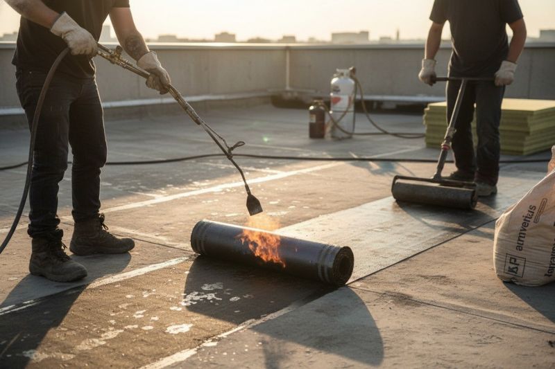 Tin Roof Installation detail